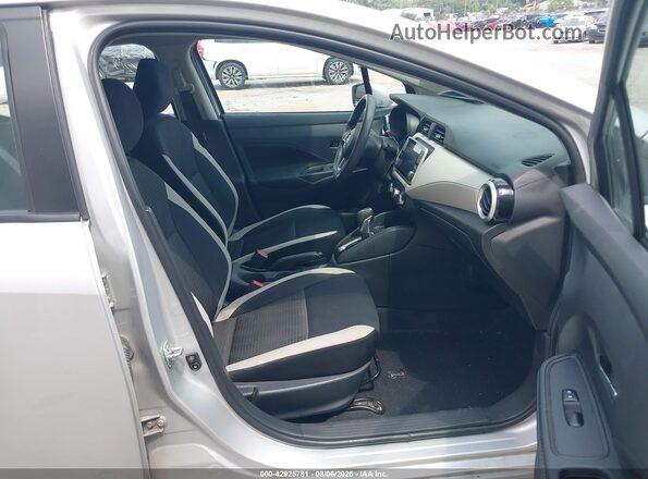 3N1CN8EV9ML835852 2021 NISSAN VERSA Silver 