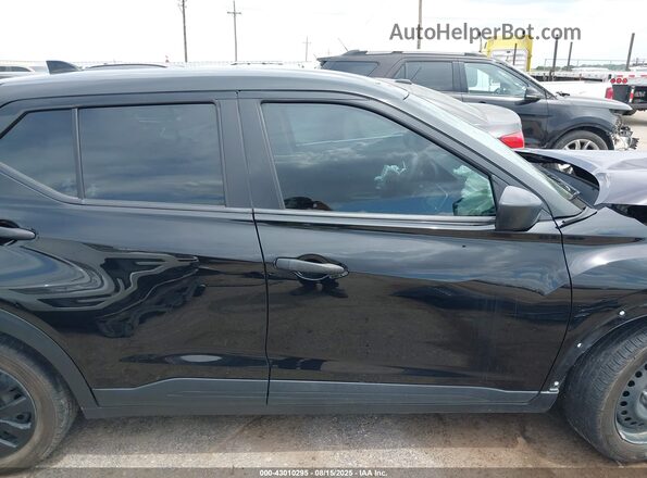 3N1CP5BV4ML486175 2021 NISSAN KICKS Black 360 interior view