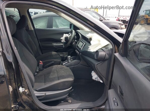 3N1CP5BV4ML486175 2021 NISSAN KICKS Black Front interior view