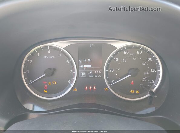 3N1CP5BV7ML525888 2021 NISSAN KICKS White Widok tylnych siedzeń