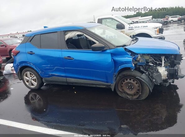 3N1CP5BVXML525366 2021 NISSAN KICKS Синий Вид задней части салона
