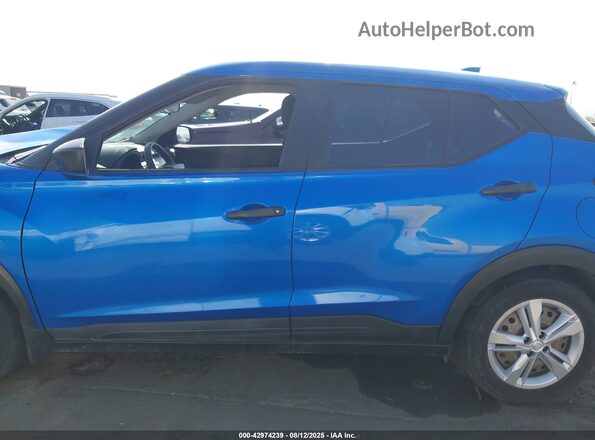 3N1CP5BVXML550428 2021 NISSAN KICKS Синий Вид задней части салона