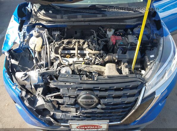 3N1CP5BVXML550428 2021 NISSAN KICKS Синий Вид сзади