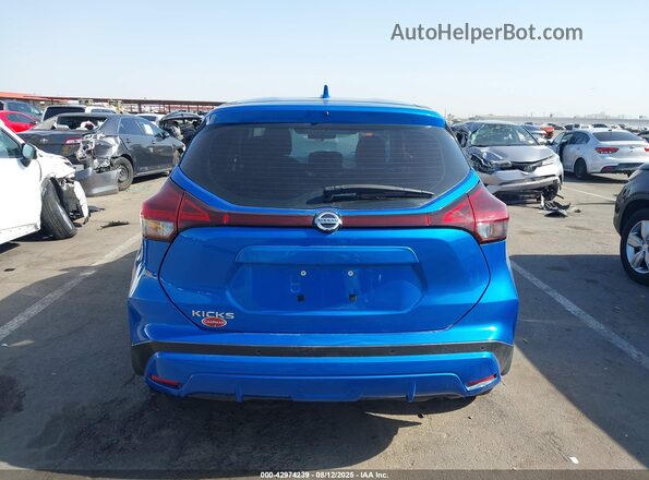 3N1CP5BVXML550428 2021 NISSAN KICKS Синий 
