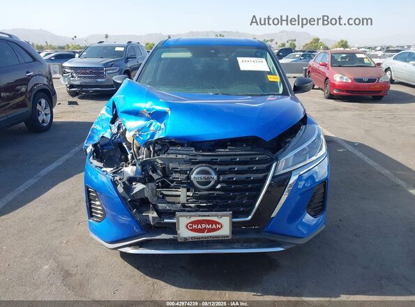 3N1CP5BVXML550428 2021 NISSAN KICKS Синий Вид панели приборов