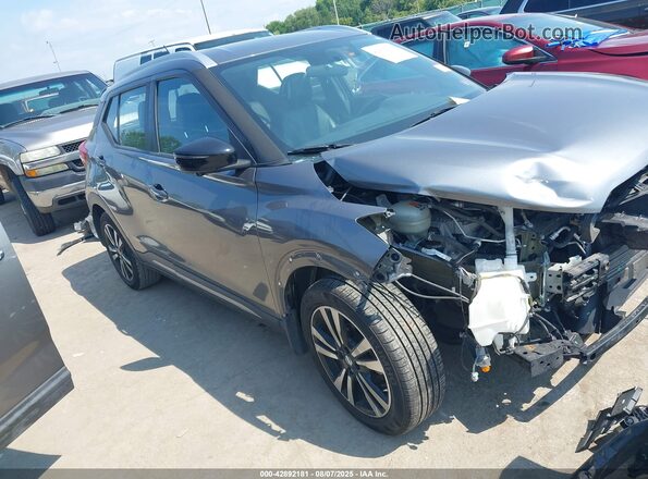 3N1CP5CU0JL518623 2018 NISSAN KICKS Gray 