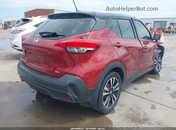 3N1CP5CV2LL515489 2020 NISSAN KICKS Red Trasero derecho