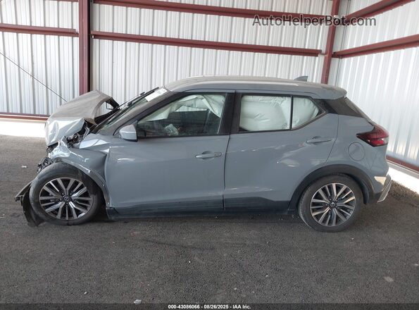 3N1CP5CV3ML500811 2021 NISSAN KICKS Gray Սալոնի 360 աստիճան տեսք