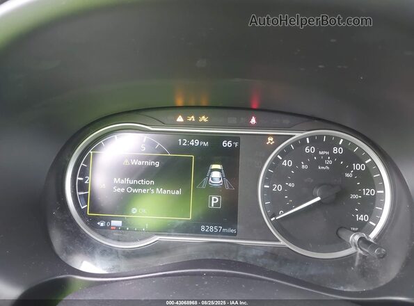 3N1CP5CV4LL517387 2020 NISSAN KICKS Темно-бордовый Вид задних сидений
