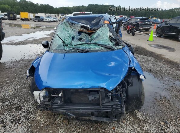 3N1CP5DV0ML560818 2021 NISSAN KICKS Blue Вид спереду