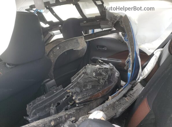 3N1CP5DV0ML560818 2021 NISSAN KICKS Blue Вид задніх сидінь