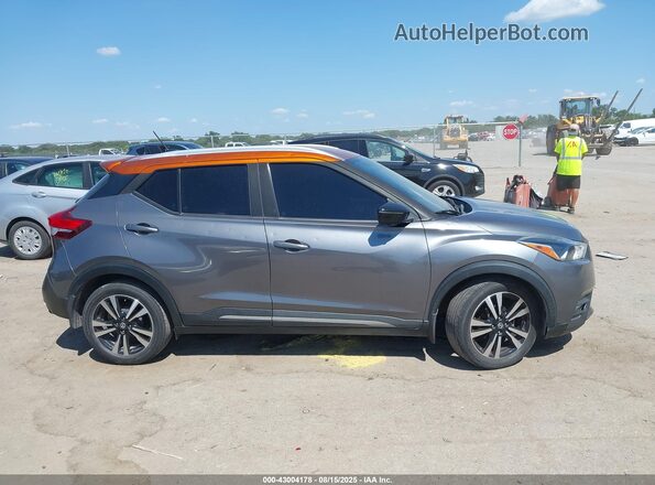 3N1CP5DV3LL491380 2020 NISSAN KICKS Gray უკანა სალონის ხედი