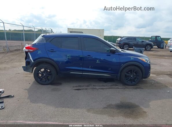 3N1CP5DV3LL568278 2020 NISSAN KICKS Blue სალონის 360-გრადუსიანი ხედი