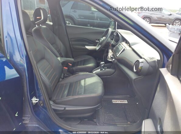3N1CP5DV3LL568278 2020 NISSAN KICKS Blue წინა სალონის ხედი