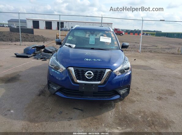 3N1CP5DV3LL568278 2020 NISSAN KICKS Blue უკანა სალონის ხედი