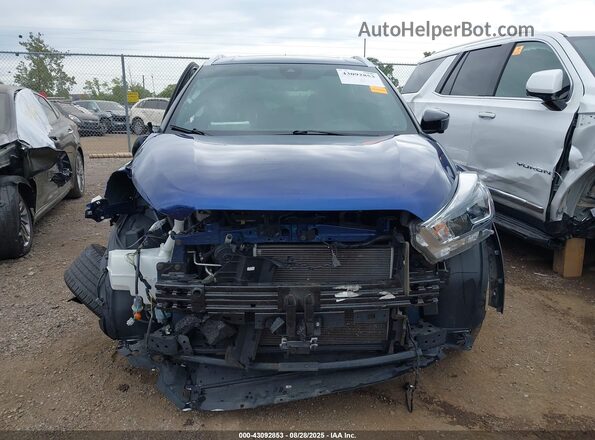 3N1CP5DV5LL570999 2020 NISSAN KICKS Blue Rear interior view