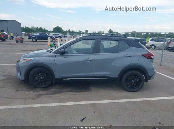 3N1CP5DV8ML535908 2021 NISSAN KICKS Blue Սալոնի 360 աստիճան տեսք