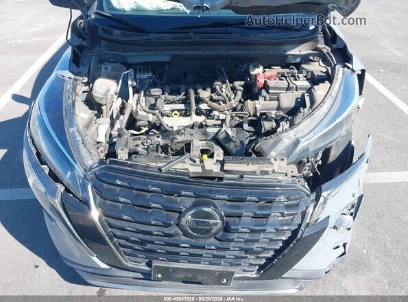 3N1CP5DVXML529298 2021 NISSAN KICKS Gray Вид ззаду