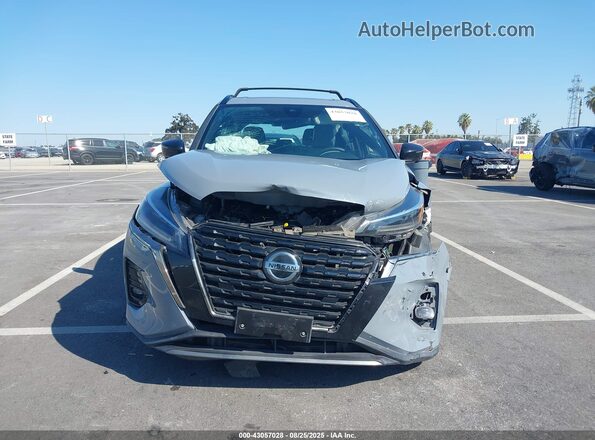 3N1CP5DVXML529298 2021 NISSAN KICKS Gray 