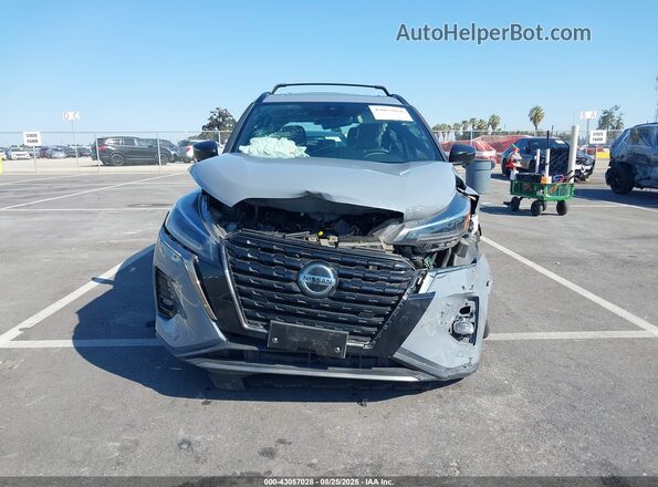 3N1CP5DVXML529298 2021 NISSAN KICKS Gray Вид щитка приладів