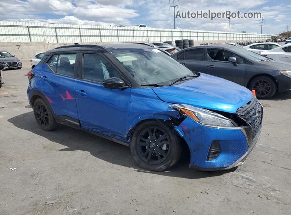 3N1CP5DVXPL512182 2023 NISSAN KICKS Blue 