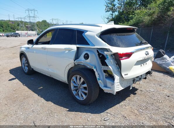 3PCAJ5BB7MF109141 2021 INFINITI QX50 White Tył lewy