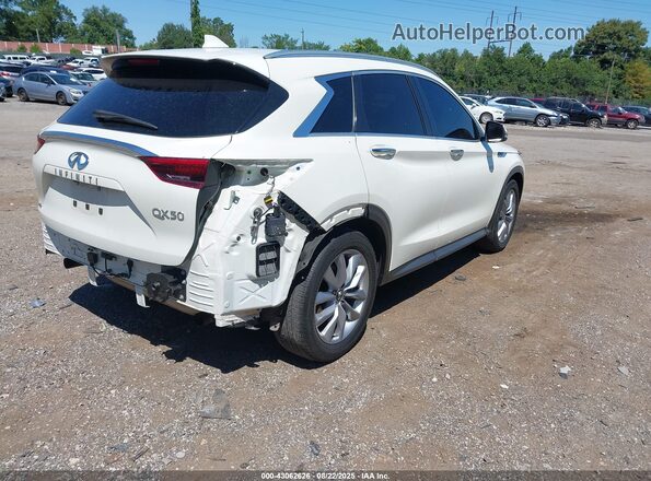 3PCAJ5BB7MF109141 2021 INFINITI QX50 White Tył prawy