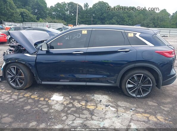 3PCAJ5DBXMF112130 2021 INFINITI QX50 Black Widok wnętrza 360 stopni