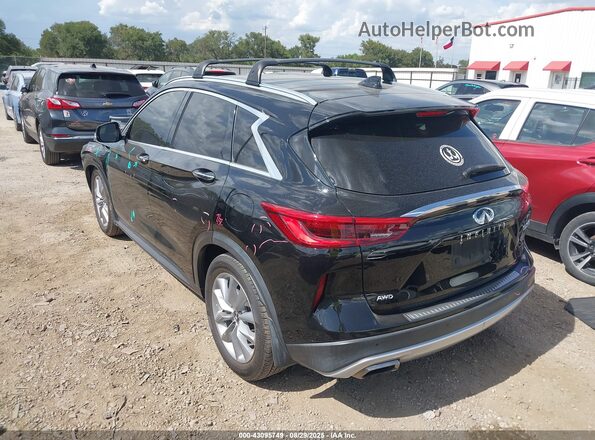3PCAJ5M38LF103417 2020 INFINITI QX50 Black Задня ліва чверть