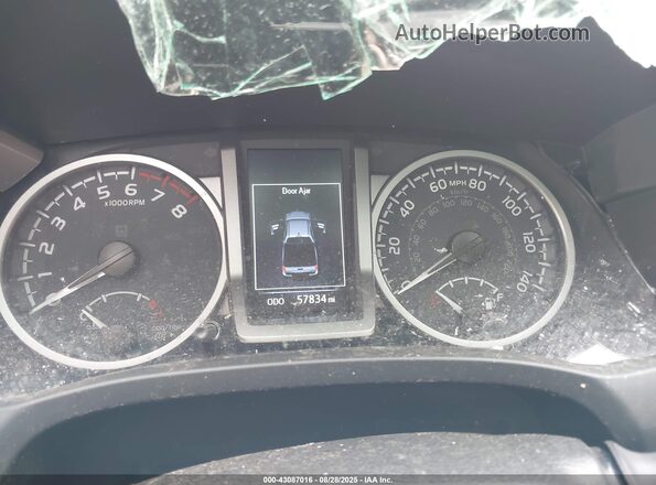 3TMAZ5CN2MM149320 2021 TOYOTA TACOMA Gray Widok tylnych siedzeń