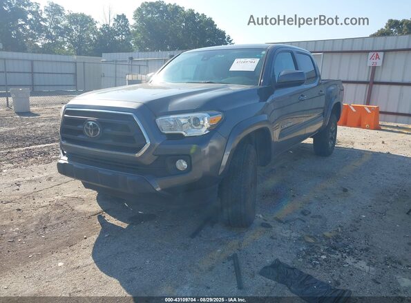 3TMAZ5CN6MM156108 2021 TOYOTA TACOMA Gray Առջևի ձախ երեք քառորդ տեսարան