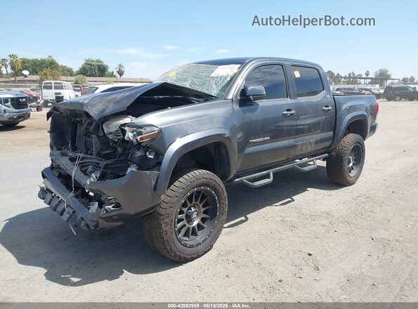 3TMCZ5AN5HM092449 2017 TOYOTA TACOMA Gray Передня ліва чверть