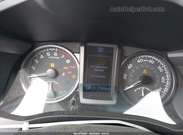 3TMDZ5BN2LM093134 2020 TOYOTA TACOMA Silver Հետևի նստատեղերի տեսք
