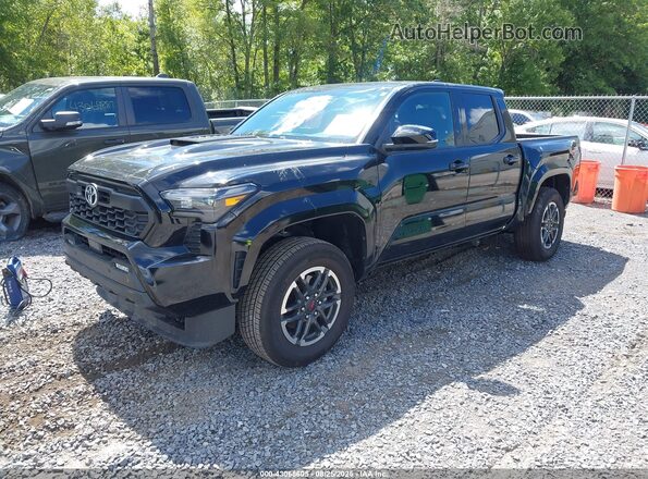 3TMLB5JN9SM100709 2025 TOYOTA TACOMA Black Առջևի ձախ երեք քառորդ տեսարան
