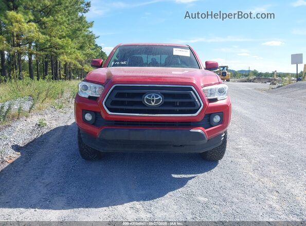 3TYAZ5CN4LT001995 2020 TOYOTA TACOMA Красный Вид щитка приборов
