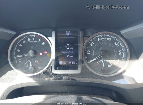 3TYAZ5CN4LT001995 2020 TOYOTA TACOMA Красный Вид задних сидений