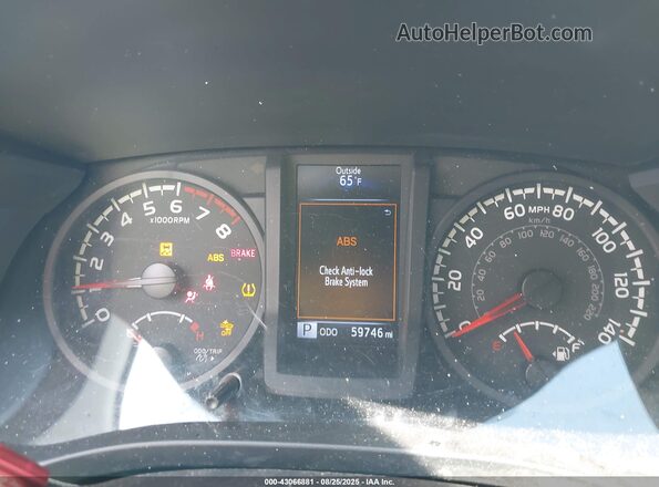 3TYCZ5AN3NT058025 2022 TOYOTA TACOMA Белый Вид задних сидений