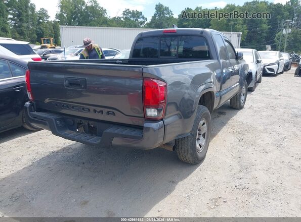 3TYRX5GN9MT008347 2021 TOYOTA TACOMA Gray Trasero derecho