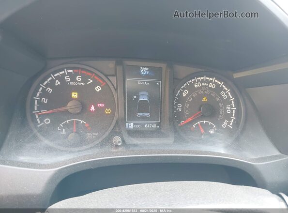 3TYRX5GN9MT008347 2021 TOYOTA TACOMA Gray Vista de los asientos traseros