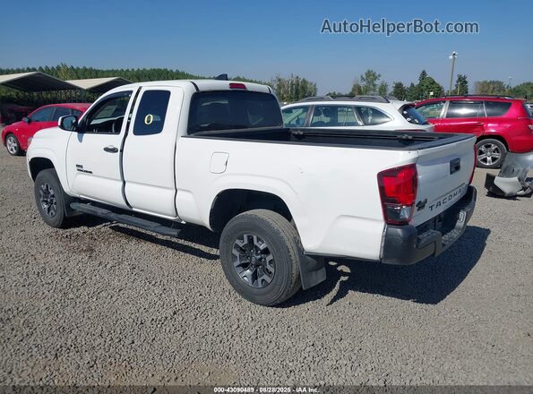 3TYSX5EN6MT006463 2021 TOYOTA TACOMA White უკანა მარცხენა