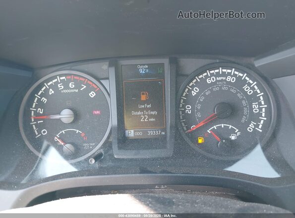 3TYSX5EN6MT006463 2021 TOYOTA TACOMA White უკანა სავარძლების ხედი
