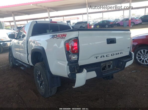 3TYSZ5AN2MT052114 2021 TOYOTA TACOMA White Tył lewy