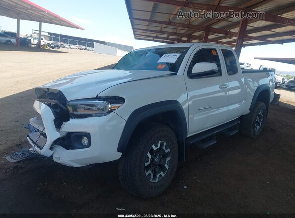 3TYSZ5AN2MT052114 2021 TOYOTA TACOMA White Przód lewy