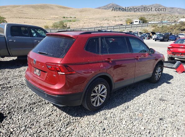 3VV1B7AX2JM113984 2018 VOLKSWAGEN TIGUAN Красный 