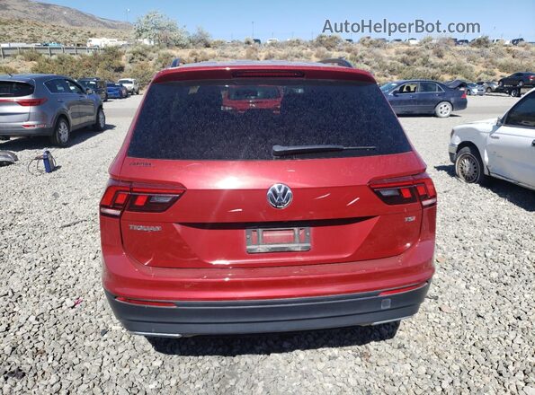3VV1B7AX2JM113984 2018 VOLKSWAGEN TIGUAN Красный 