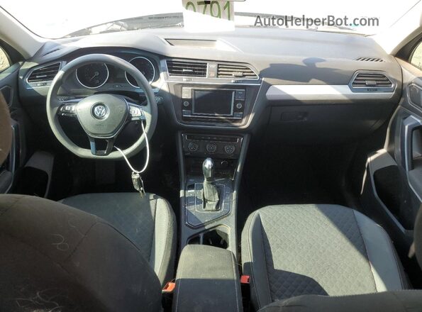 3VV1B7AX3MM062564 2021 VOLKSWAGEN TIGUAN Silver Առջևի վահանակի տեսք