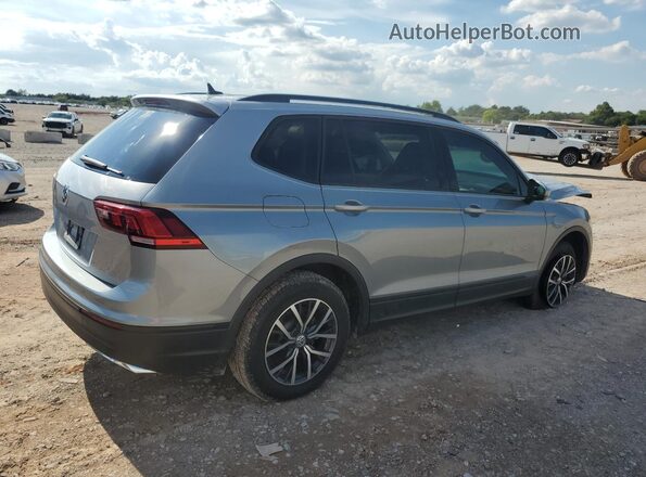 3VV1B7AX3MM062564 2021 VOLKSWAGEN TIGUAN Silver Հետևի աջ