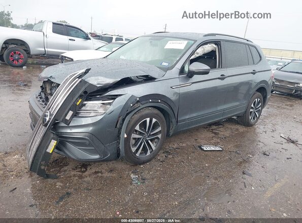 3VV1B7AX3NM035513 2022 VOLKSWAGEN TIGUAN Серый Передняя левая четверть