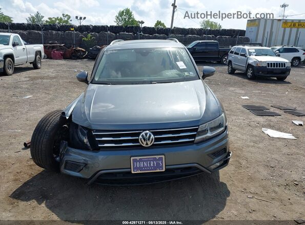 3VV2B7AX4LM094703 2020 VOLKSWAGEN TIGUAN Gray წინა პანელის ხედი