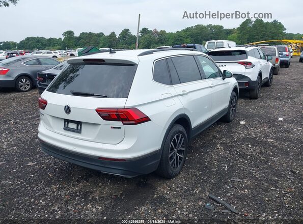 3VV2B7AX6MM004940 2021 VOLKSWAGEN TIGUAN Белый 